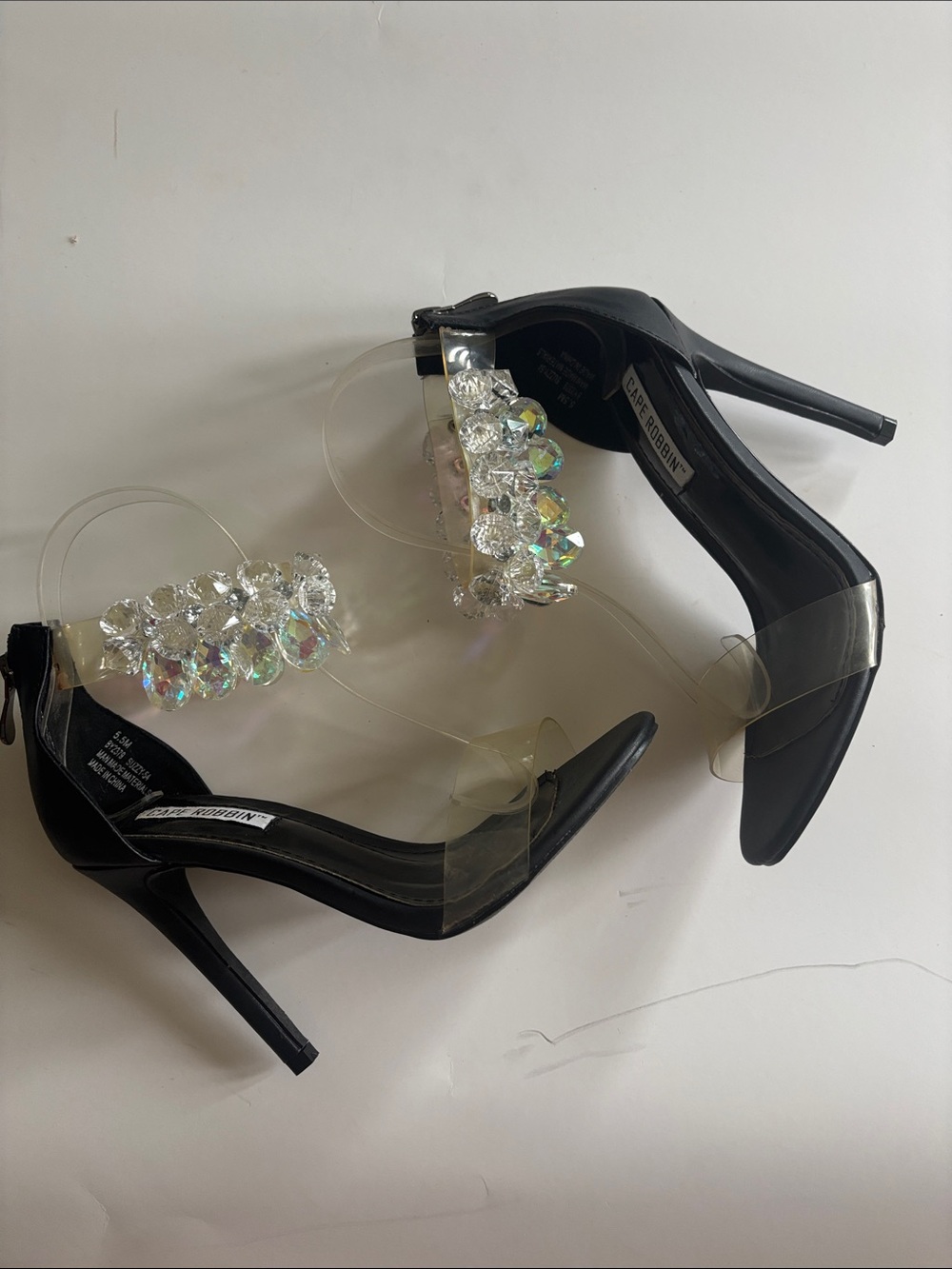 Cape Robbin Cape Suzy 54 black matte stiletto heels - Picture 2 of 14